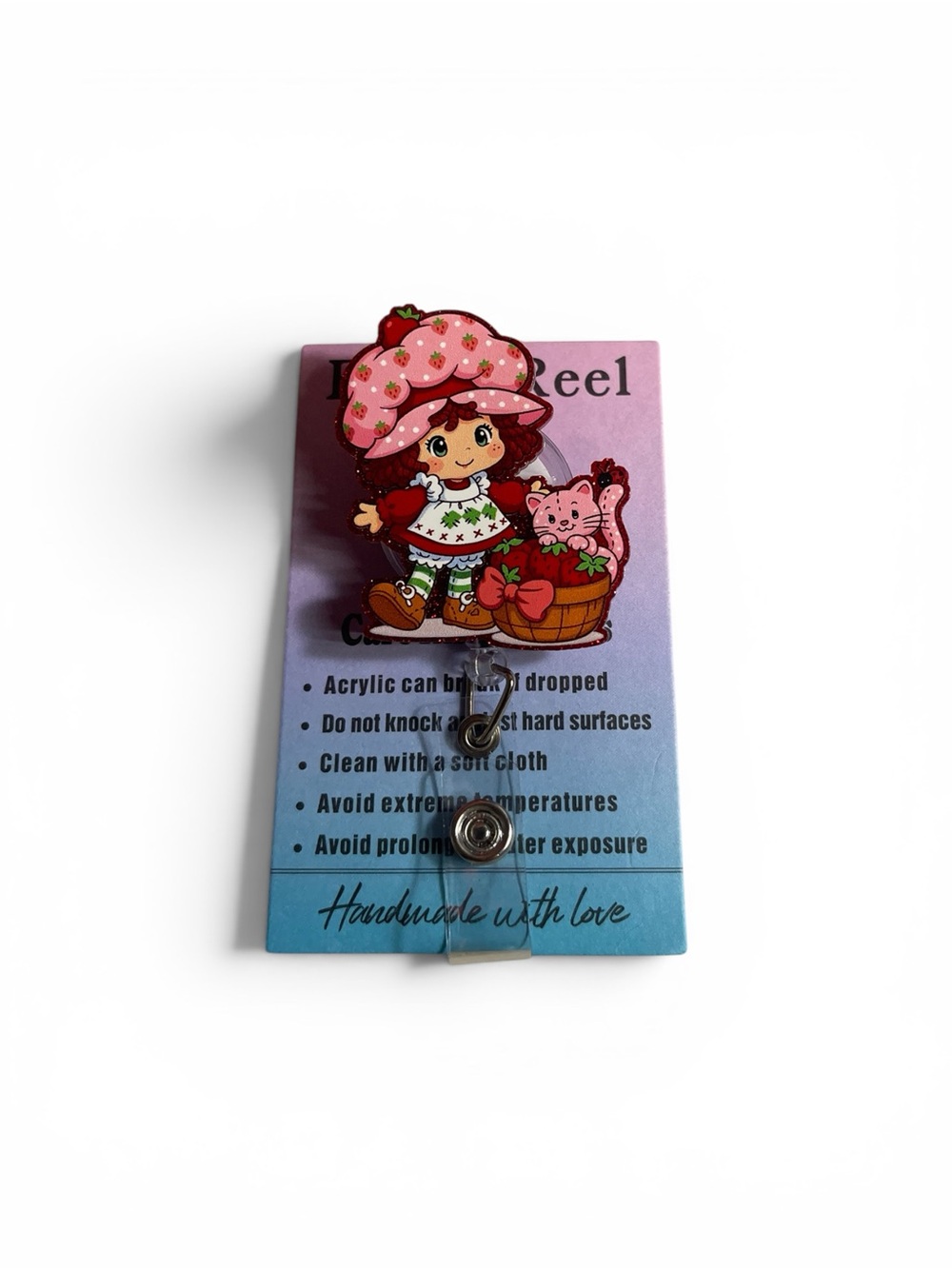 Strawberry Shortcake Badge Reel